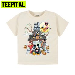 Mickey Haunted House Halloween Mickey And Minnie Trending Unisex Shirt