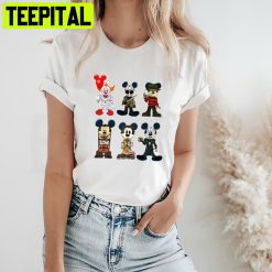 Mickey Mouse Style Horror Character Halloween Trending Unisex Shirt