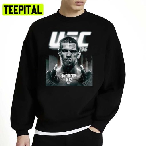 Middle Finger Cool Fight Nate Diaz Mma Ufc Unisex Sweatshirt