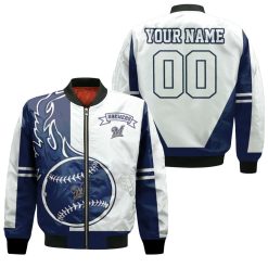 Milwaukee Brewers 3d Personalized Bomber Jacket