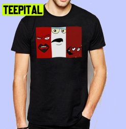 Minimalist Meatwad Master Shake Frylock Aqua Teen Hunger Force Trending Unisex Shirt