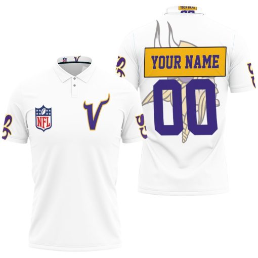 Minnesota Vikings Nfl Bomber Jacket 3d Personalized 1 Polo Shirt