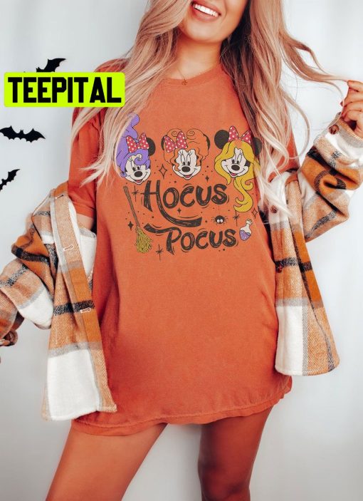 Minnie Hocus Pocus Halloween Trending Unisex Shirt