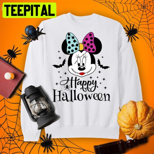 Minnie Mouse Minnie Scary Cool Halloween Shirt