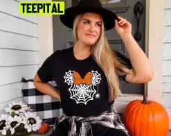 Minnie Mouse Spider Disney Halloween Trick Or Treat Trending Unisex Shirt