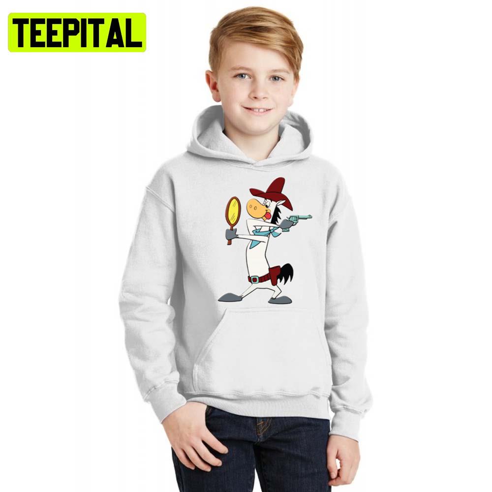 Mirror Horse Awesome Quick Draw Mcgraw Hoodie
