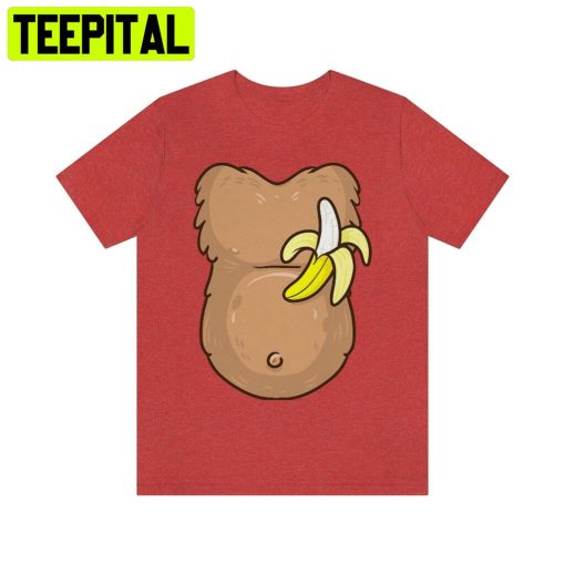 Monkey Anf Banana Trending Unisex Shirt