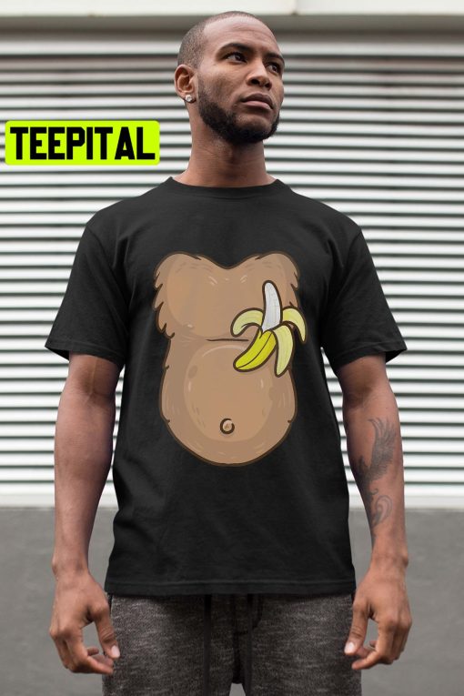 Monkey Anf Banana Trending Unisex Shirt