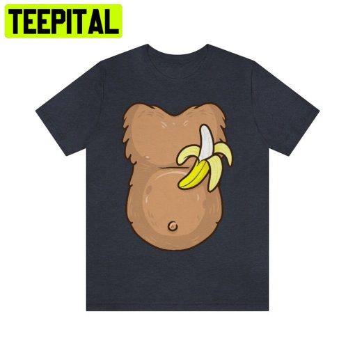 Monkey Anf Banana Trending Unisex Shirt