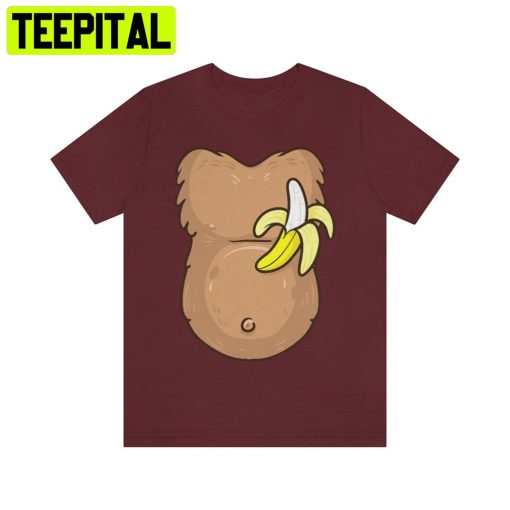 Monkey Anf Banana Trending Unisex Shirt