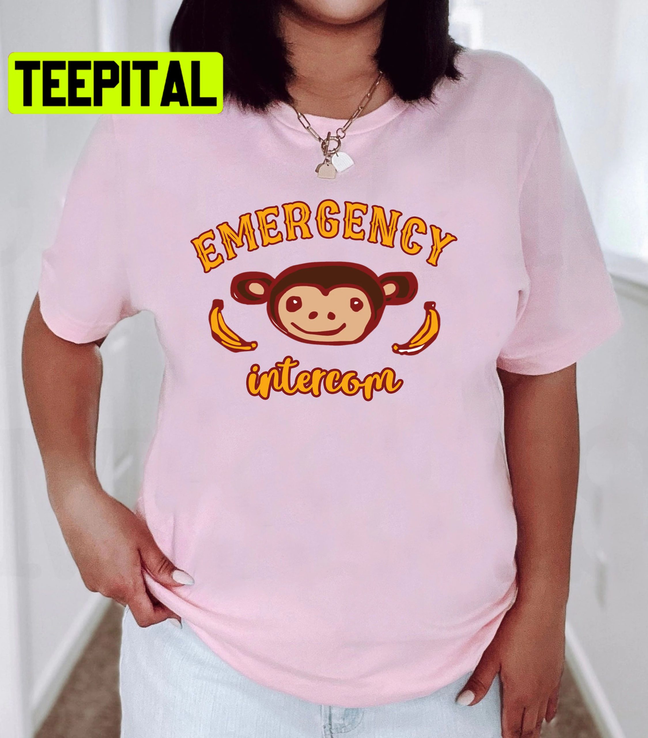Monkey Emergency Intercom Trending Unisex Shirt