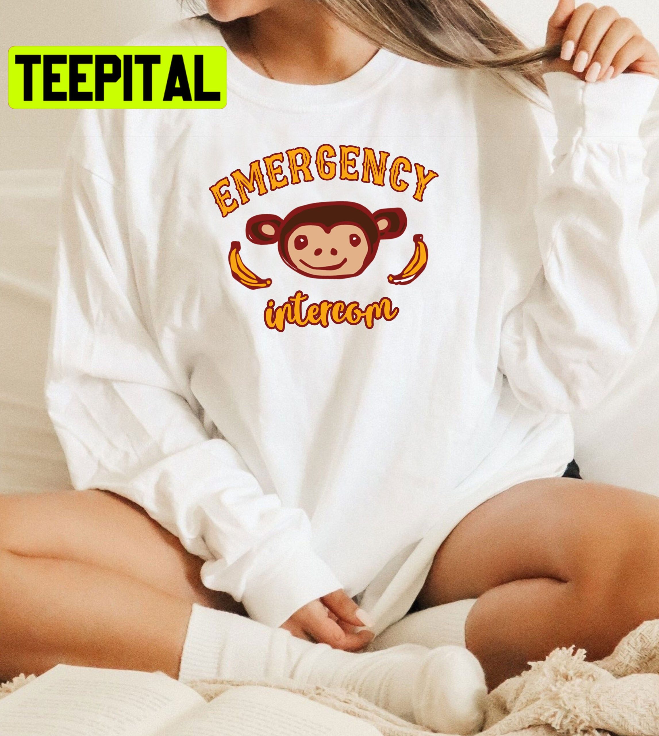 Monkey Emergency Intercom Trending Unisex Shirt