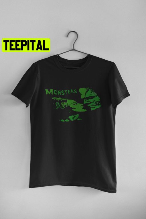 Monster Bride Of Frankenstein Halloween Trending Unisex Shirt