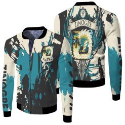 Monster Hunter World Game Zinogre All Printed 3d Fleece Bomber Jacket