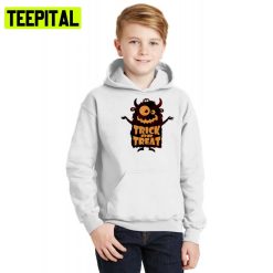 Monster Inc Trick Or Treat Halloween Illustration Hoodie