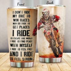 Motocross I Ride Stainless Steel Cup