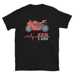 Motorcycle Heartbeat ZZR 1400 T-Shirt