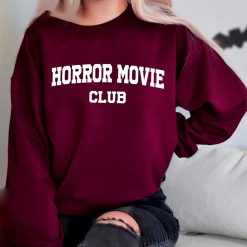 Movie Club Horror Movie Logo Pumpkin Halloween Unisex Sweatshirt