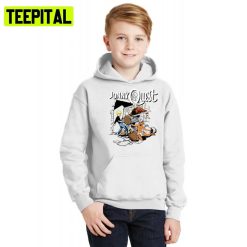 Movie With Jonny Race Bannon And Hadji Singh Mysterious Machines Jonny Quest Hoodie