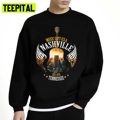 Music City Usa Nashville Tennessee Unisex Sweatshirt