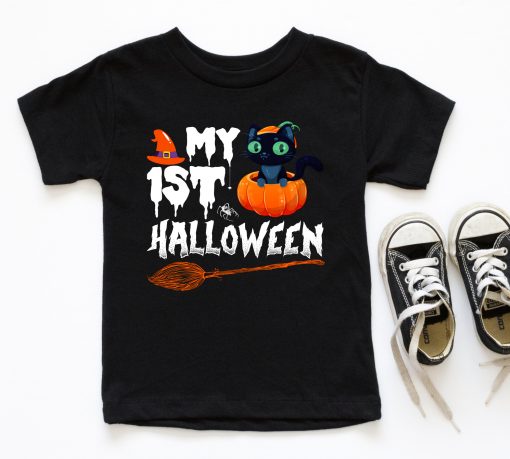 My First Baby Cute My 1st Pumpkin Halloween Unisex T-Shirt