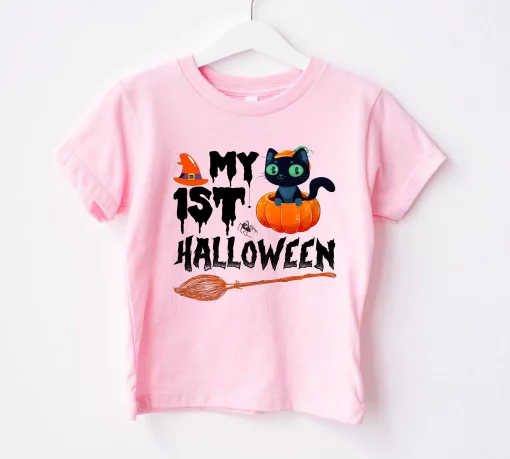 My First Baby Cute My 1st Pumpkin Halloween Unisex T-Shirt