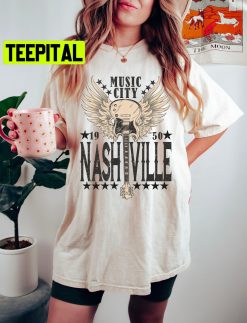 Nashville Music City Vintage Trending Unisex Shirt