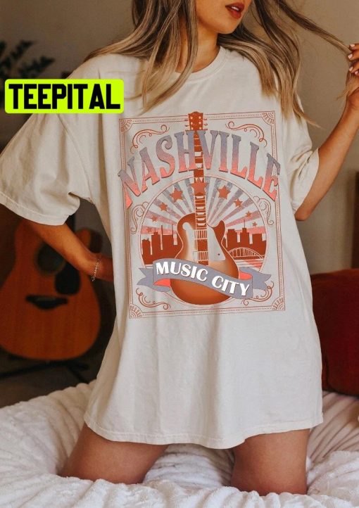 Nashville Vintage Music Country Trending Unisex Shirt