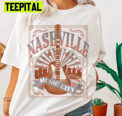 Nashville Vintage Music Country Trending Unisex Shirt