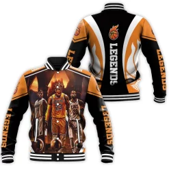 Nba Legend King Lebron James Baseball Jacket