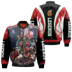 Nba Legend Michael Jordan Bomber Jacket