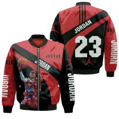 Nba Legend Michael Jordan Chicago Bulls 23 Bomber Jacket