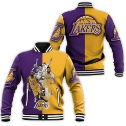 Nba Western Conference Los Angeles Lakers Baseball Jacket