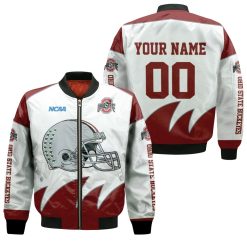 Ncaa Ohio State Buckeyes For Buckeyes 3d Personalized Bomber Jacket