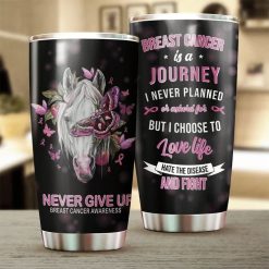 Never Give Up Stainless Steel Cup