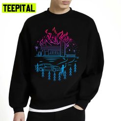 New Album Cover Arcade Fire Unisex Sweatshirt