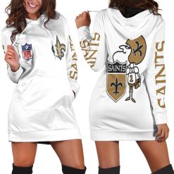 New Orleans Saints Nfl Bomber Jacket 3d Jersey Hoodie Dress