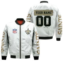 New Orleans Saints Nfl Bomber Jacket 3d Personalized 1 Bomber Jacket