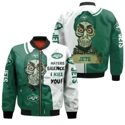 New York Jets Haters I Kill You 3d Bomber Jacket