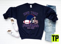 New York Vintage Est 1925 Navy New York Sports Retro American Football Unisex Shirt