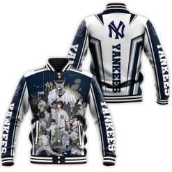 New York Yankees Greatest Players Baseball Jacket