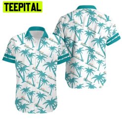 NFL Miami Dolphins Coconut Tree Summer Hawaiian Shirt