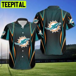 NFL Miami Dolphins Shirt American Football Sporty All Over Print 3D Hawaiian Shirt