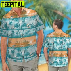 NFL Miami Dolphins Tropical Aloha 8 Hawaiian Shirt