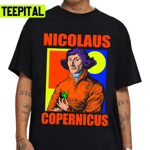 Nicolaus Copernicus Retro Design Unisex Sweatshirt