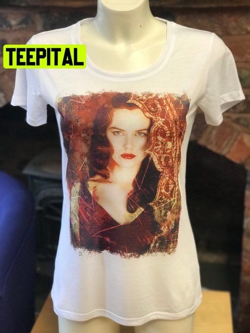 Nicole Kidman Moulin Rouge White Grunge Satine Halloween Trending Unsiex T-Shirt