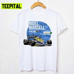 Nigel Mansell 1985 Kyalami Formula 1 Car Racing F1 Unisex T-Shirt