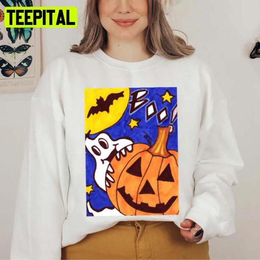 Night To Remember Halloween Graphic Unisex Sweatshirt