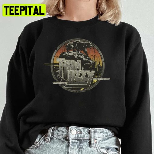 Nightlife 974 Retro Design Thin Lizzy Unisex Sweatshirt