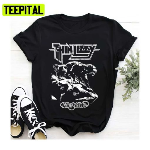 Nightlife Black And White Cover Thin Lizzy Unisex Sweatshirt